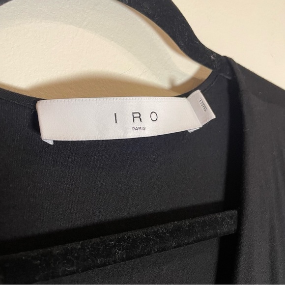 IRO Black Jomba Mini Dress Small - Picture 7 of 8